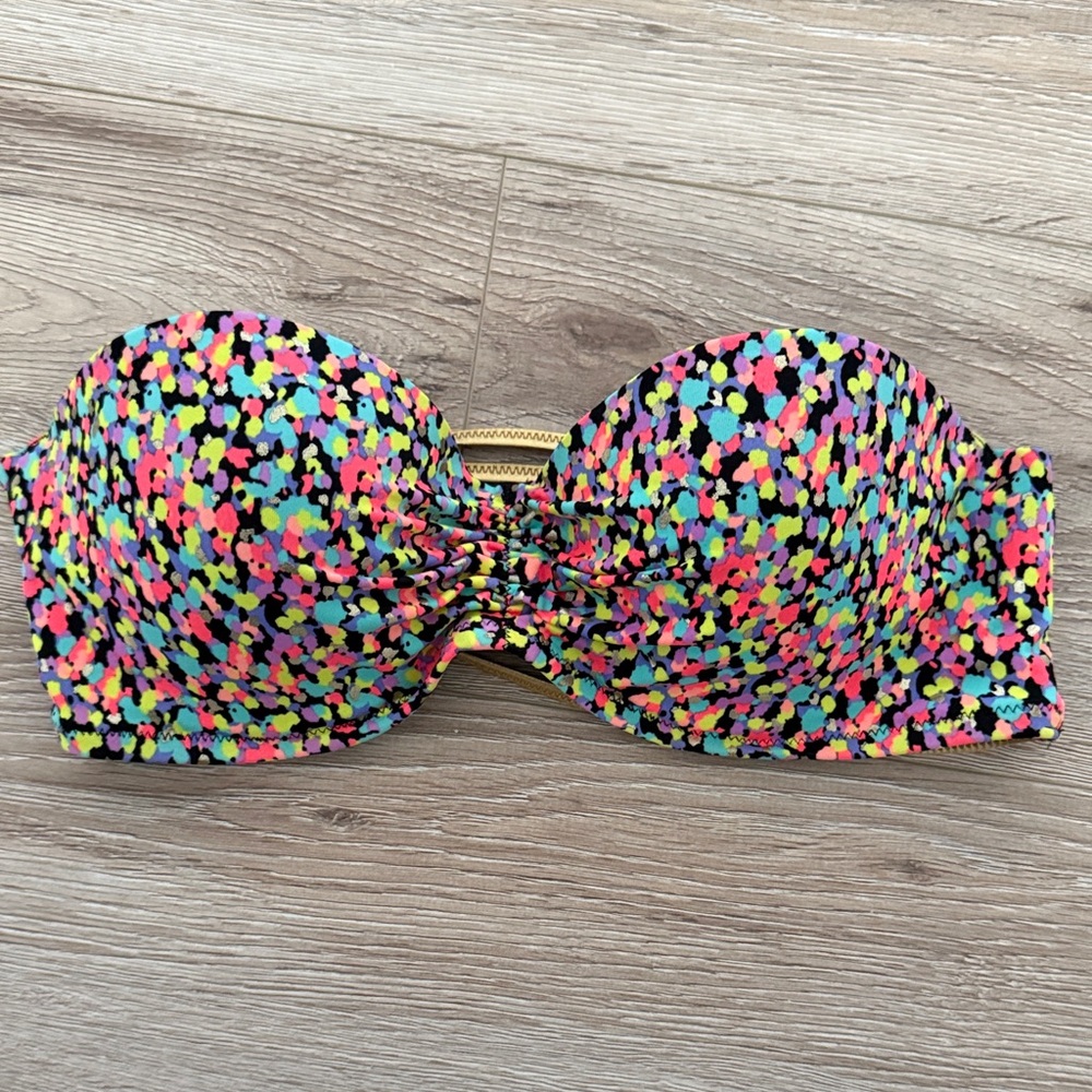Victoria's Secret Multicolor Floral Bandeau Top